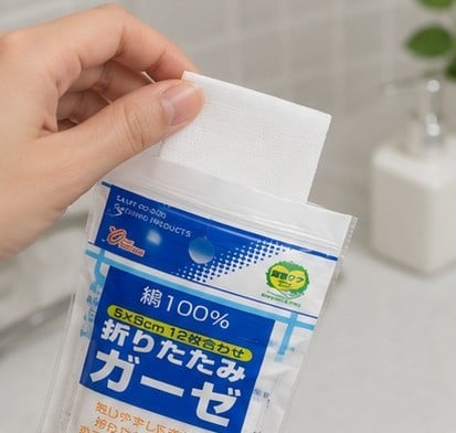 セリア ガーゼ サイズ