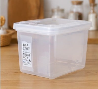 セリア 5kg用米びつ 袋ごと収納