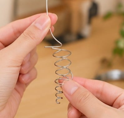 セリア 針金 アルミワイヤー